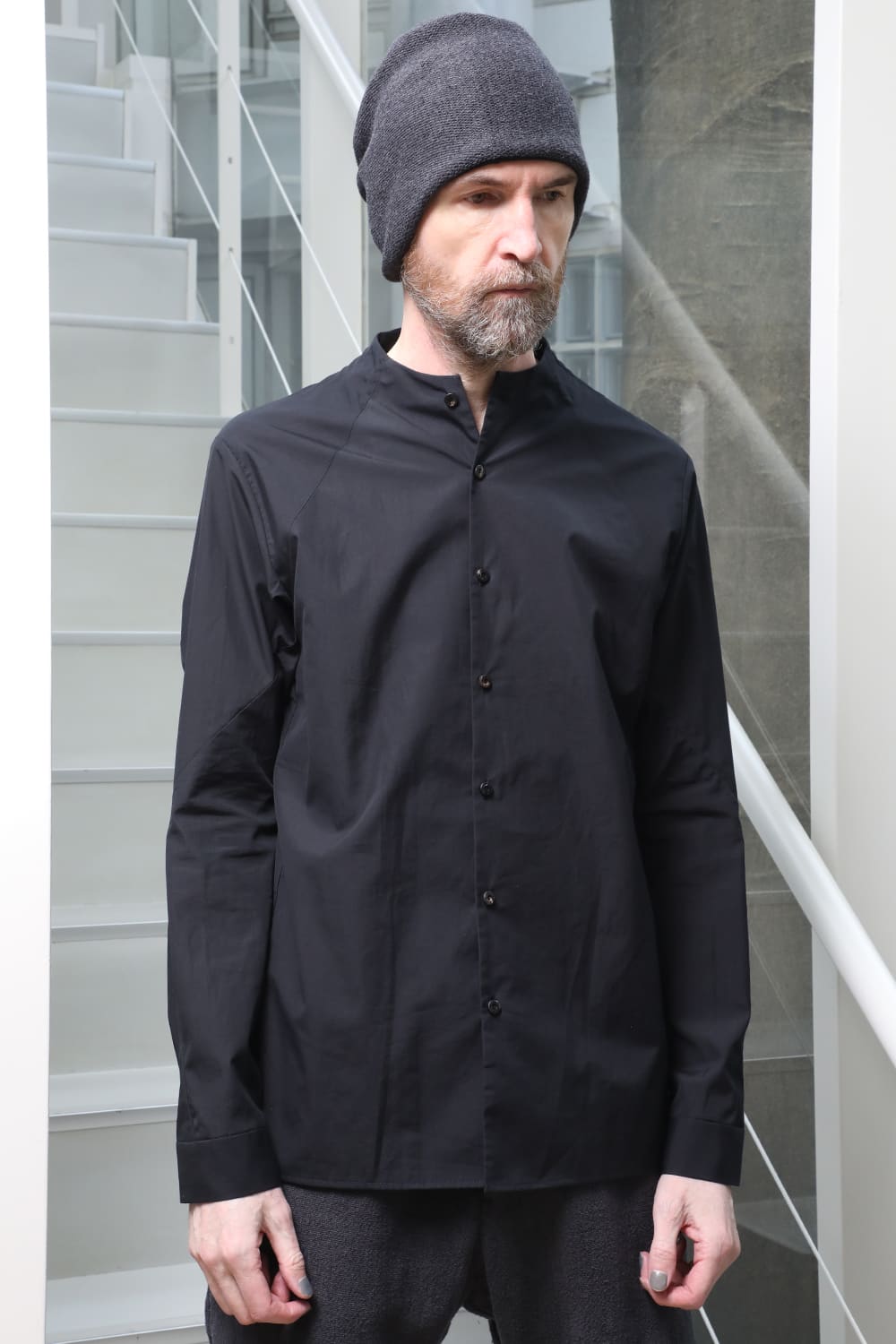 Shirt 170/2 SUVIN cotton Black