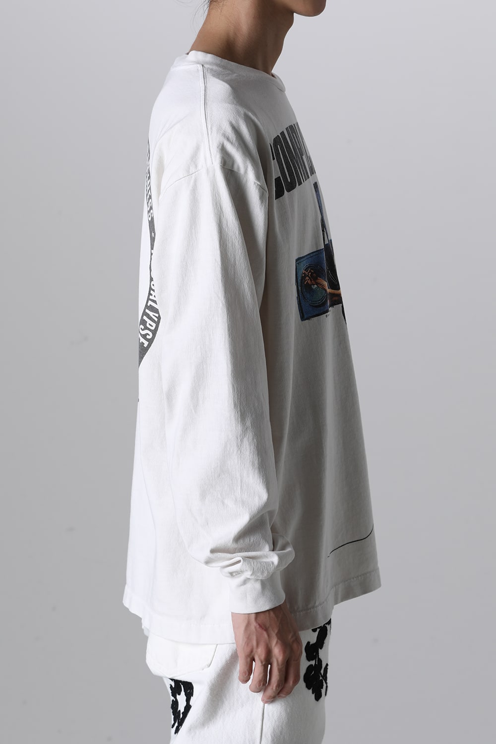 KOSUKE KAWAMURA × ©SAINT M×××××× COMPLICATED Long sleeve T-shirt