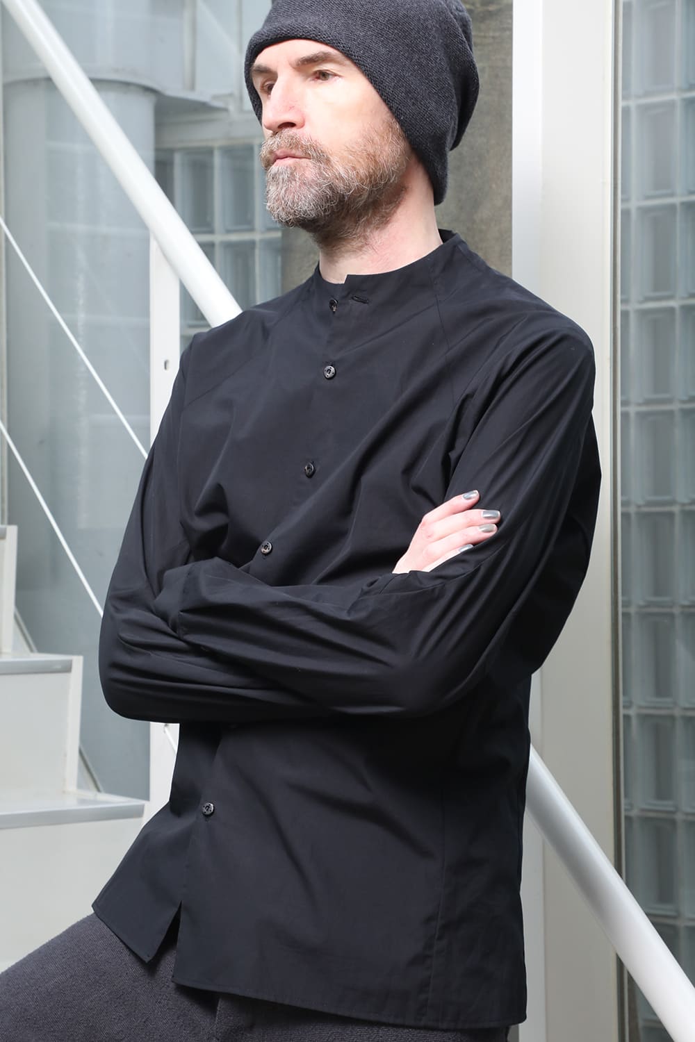 Shirt 170/2 SUVIN cotton Black