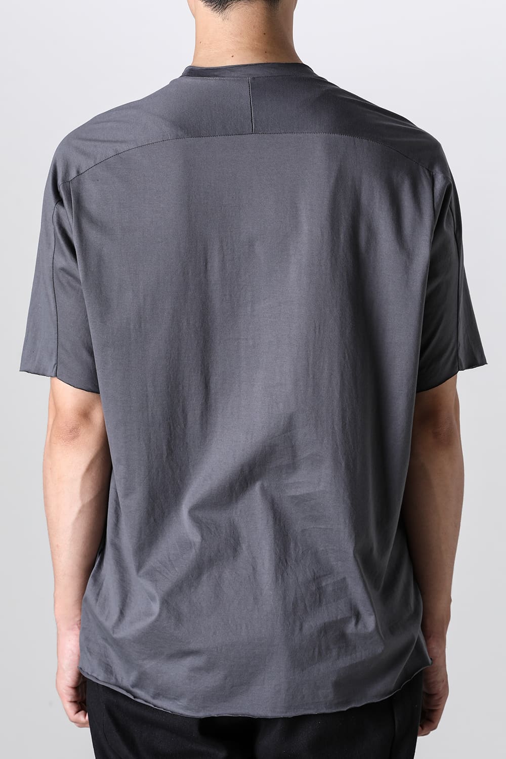 Sea Island cotton Short Sleeve T-shirt Gray