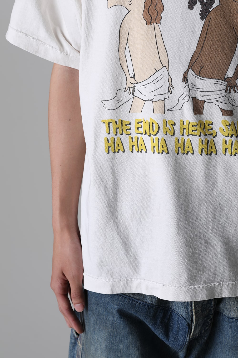 DENIM TEARS × ©SAINT M×××××× HLY&VIRTS Short sleeve T-shirt