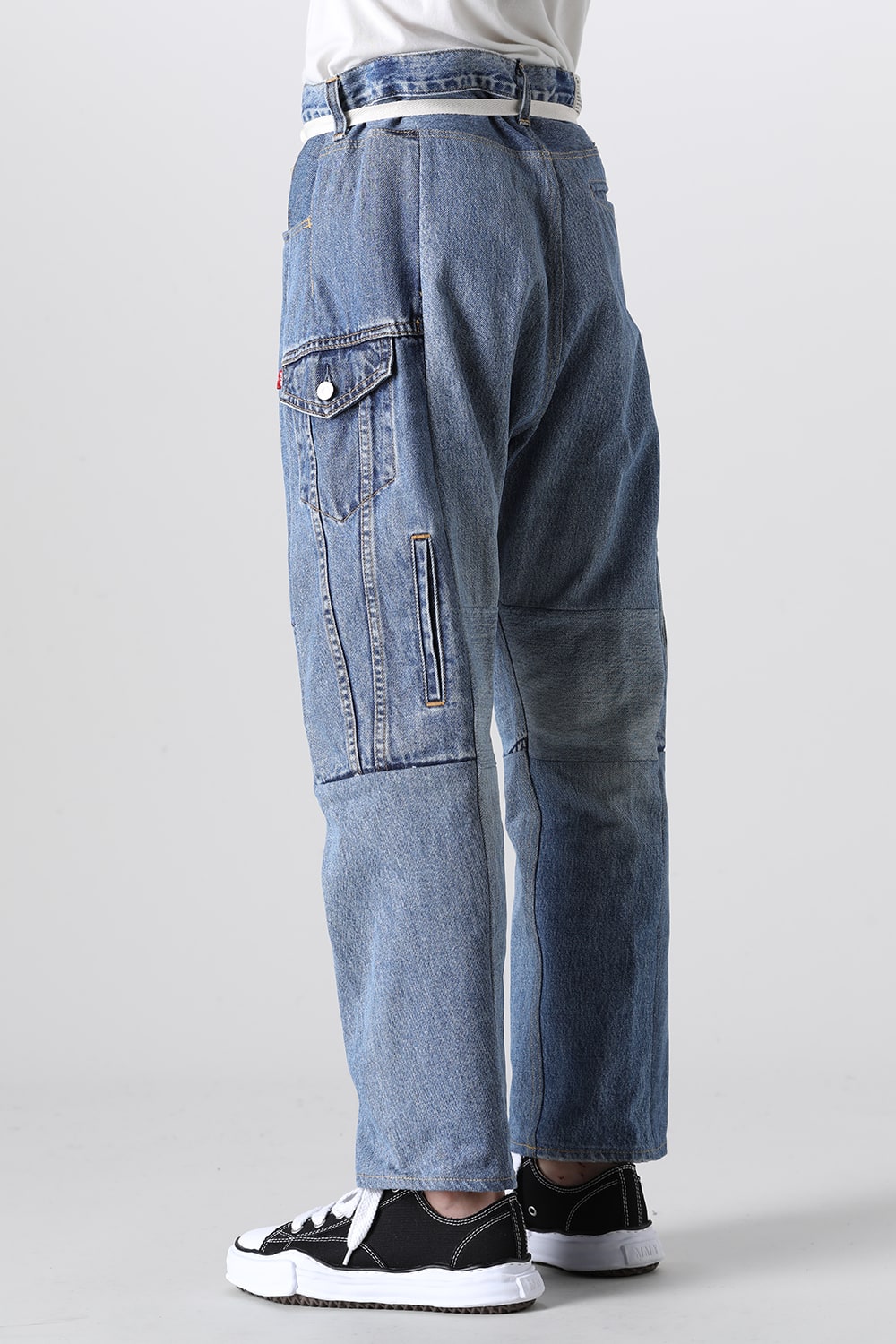 Denim Cargo Pants - M2