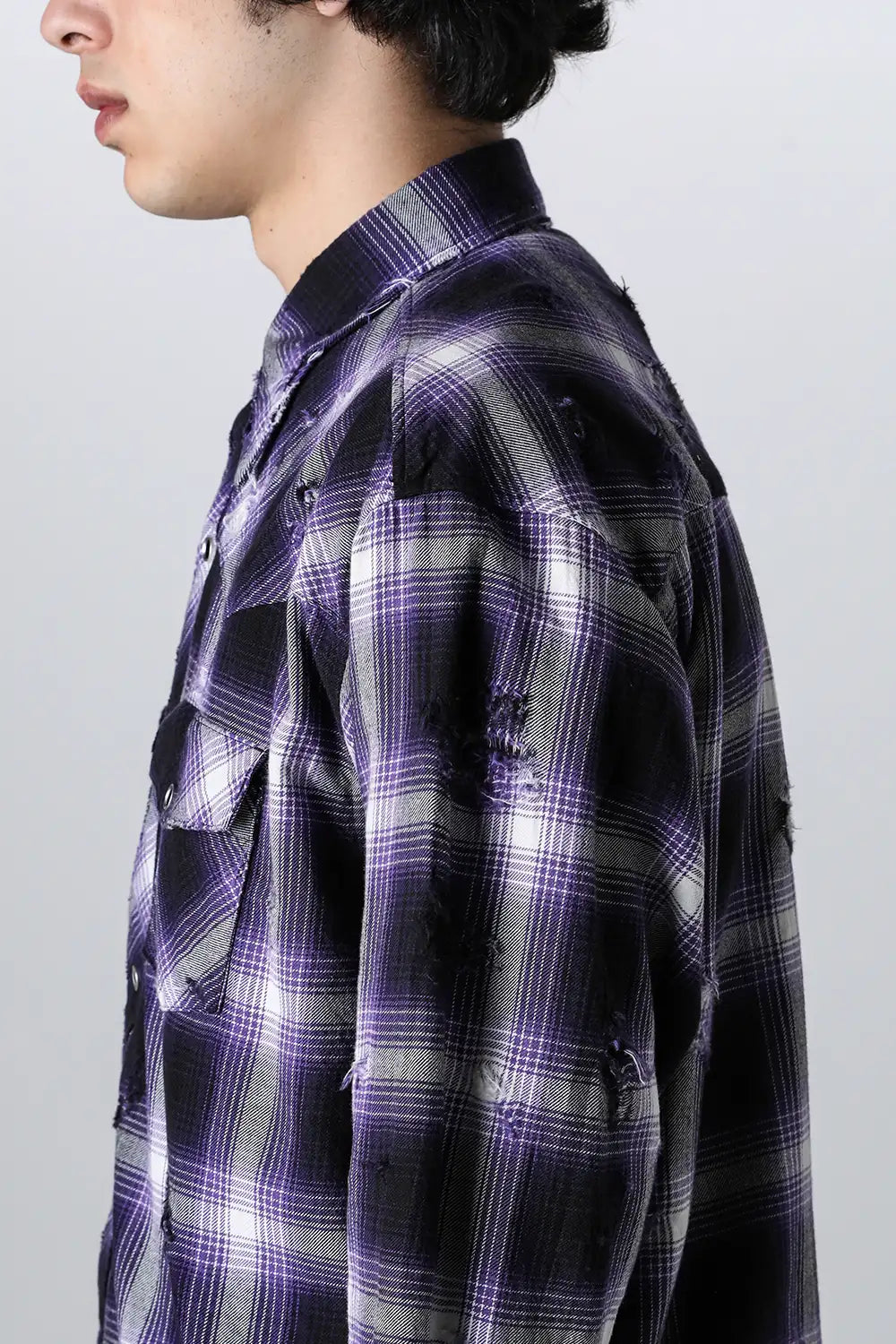 Western Shirt Purple