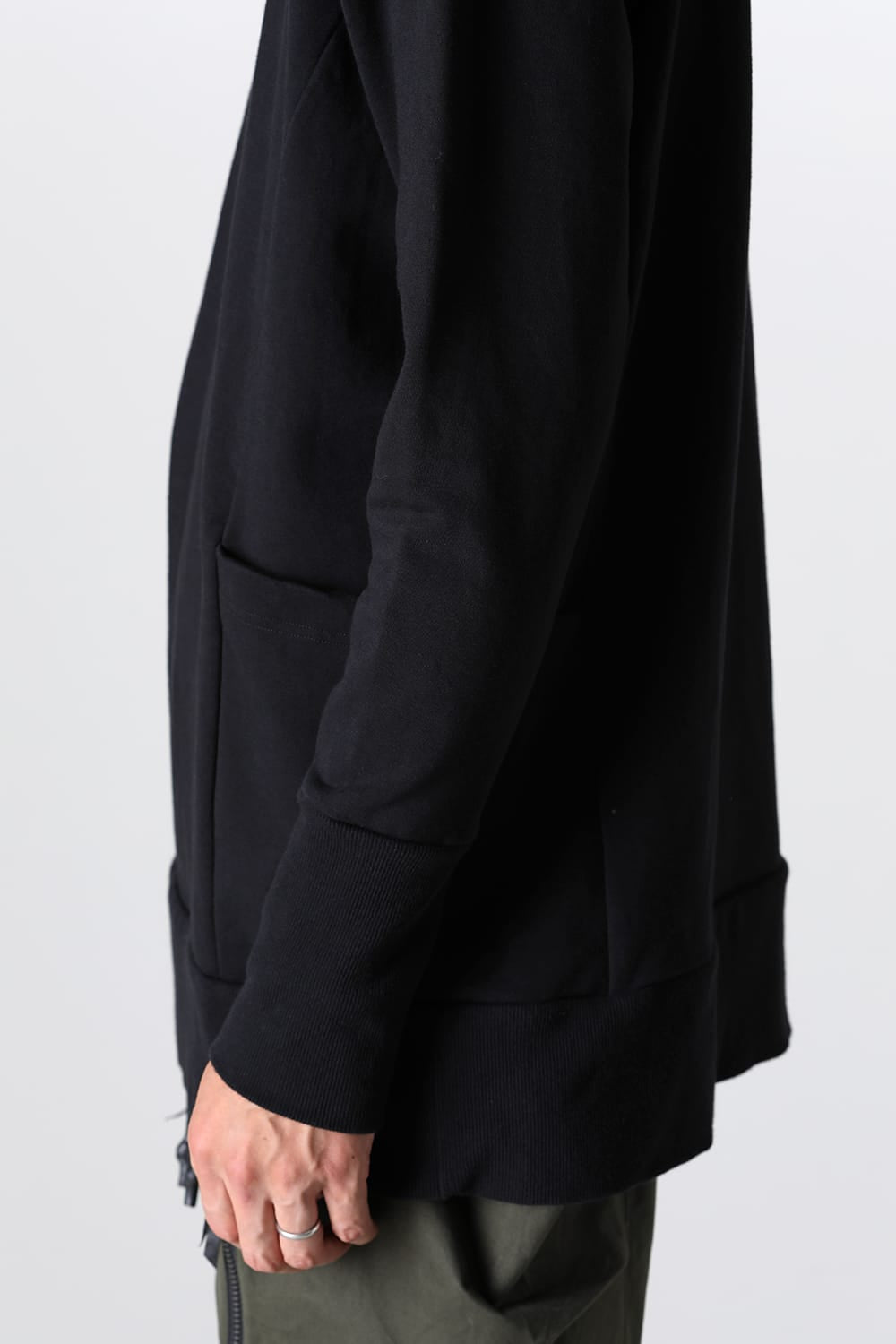 Side Pocket Jersey Black