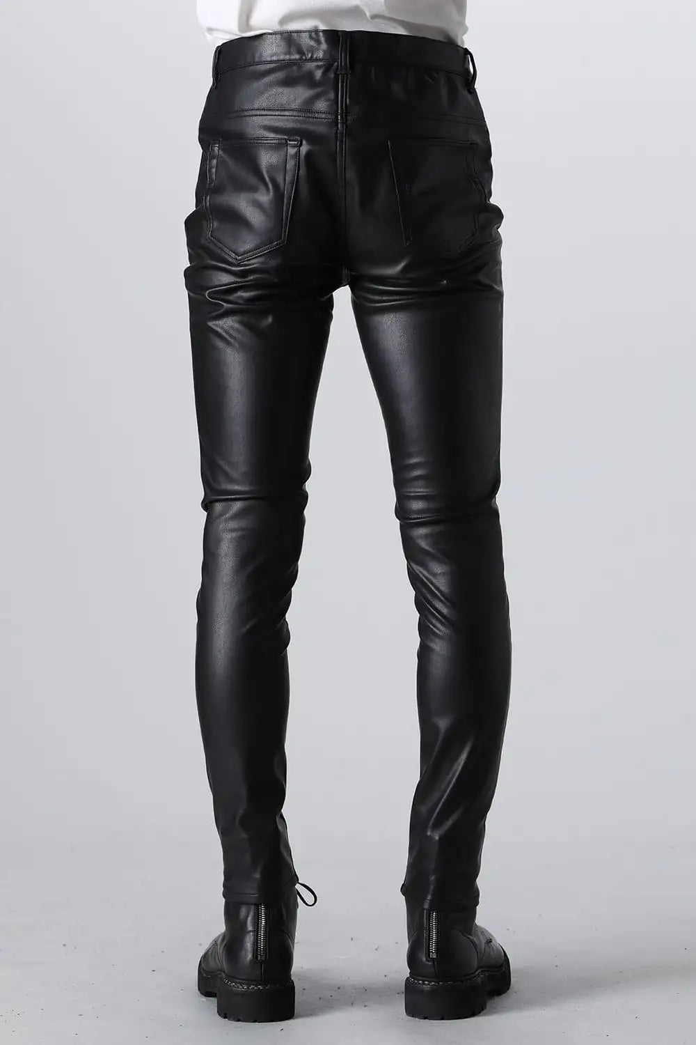 Washable Vegan Leather Leggings Pants