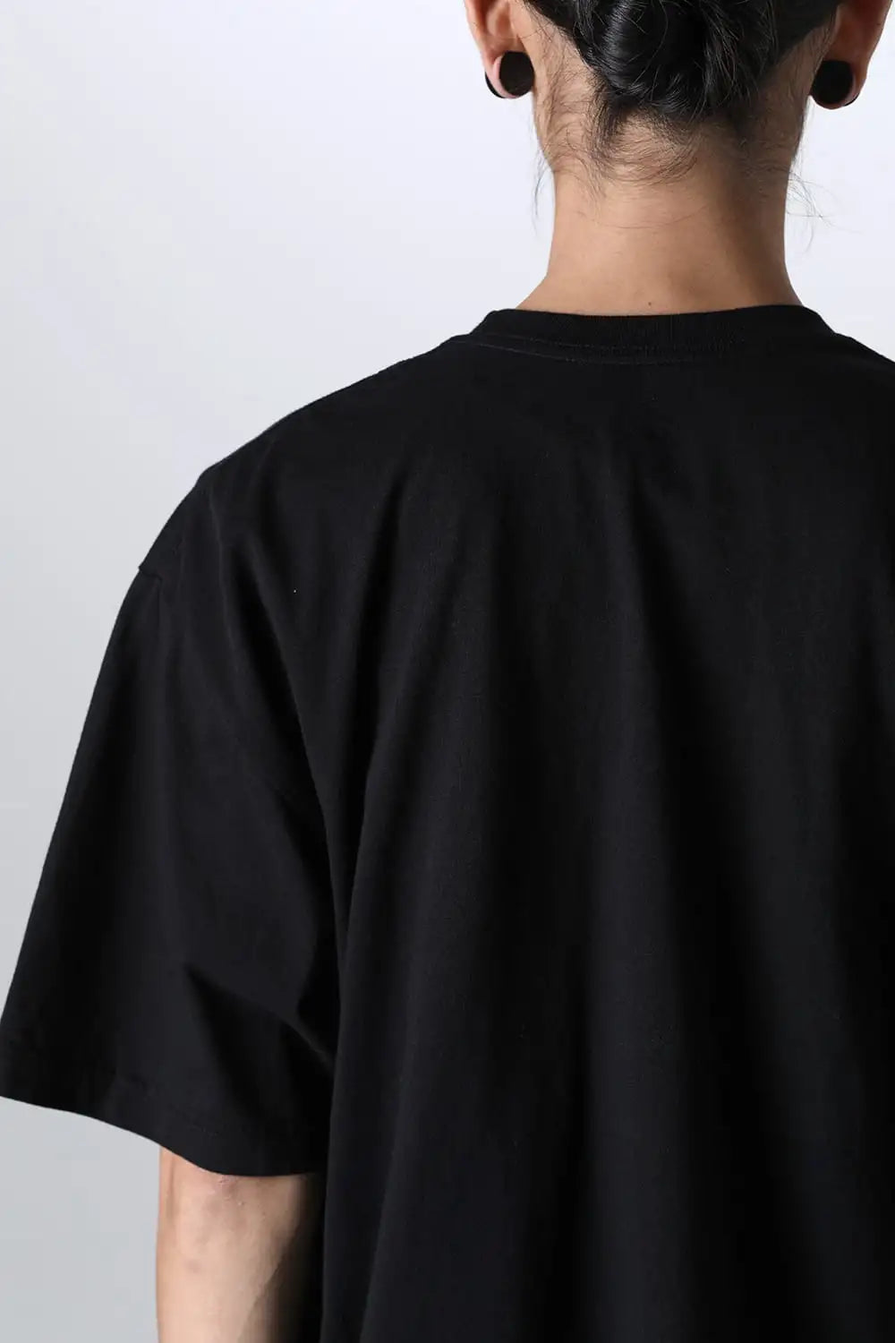 NEIGHBORHOOD x Yohji Yamamoto Print Short Sleeve T-Shirt Black