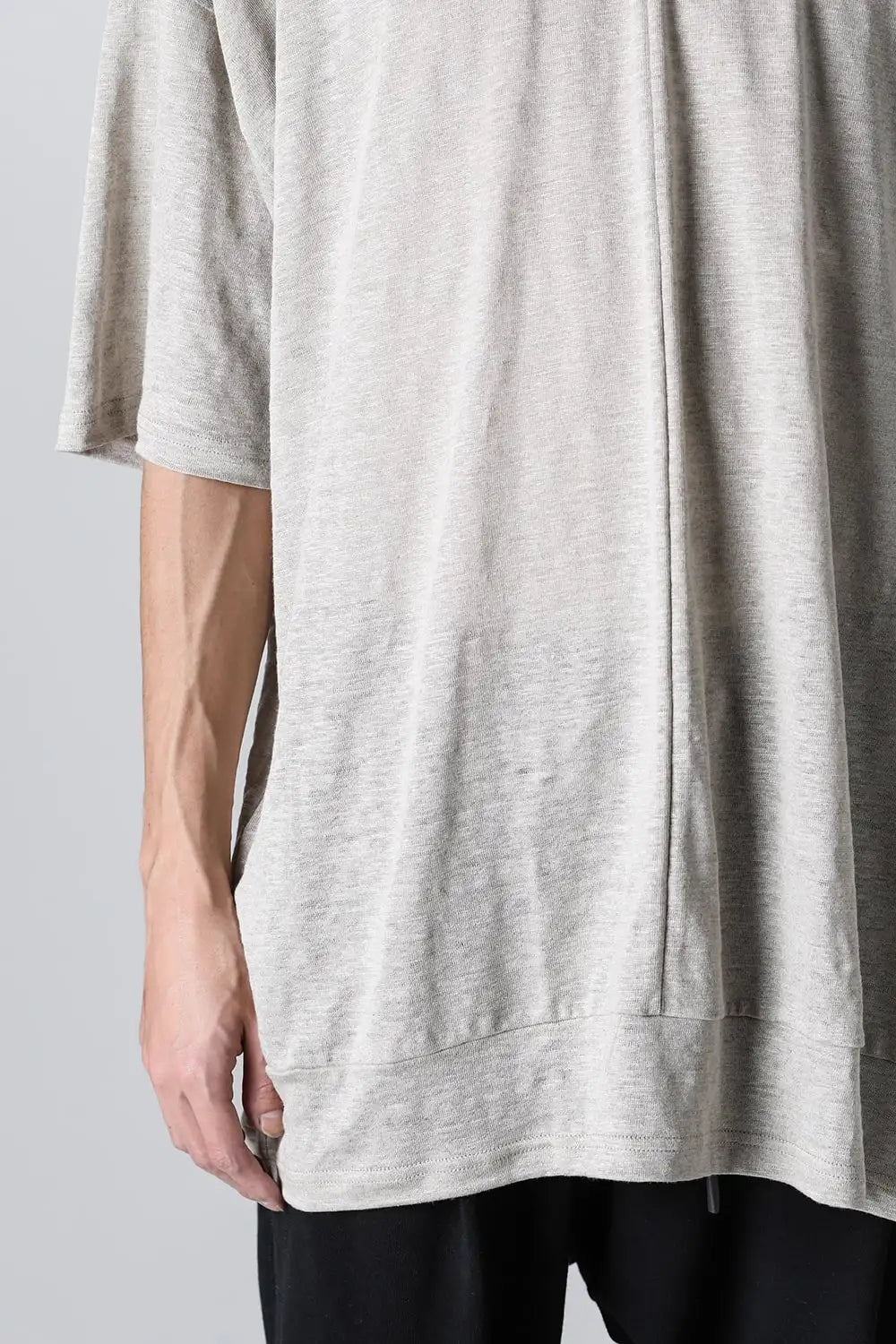Layered Short Sleeve Reversible T-shirt