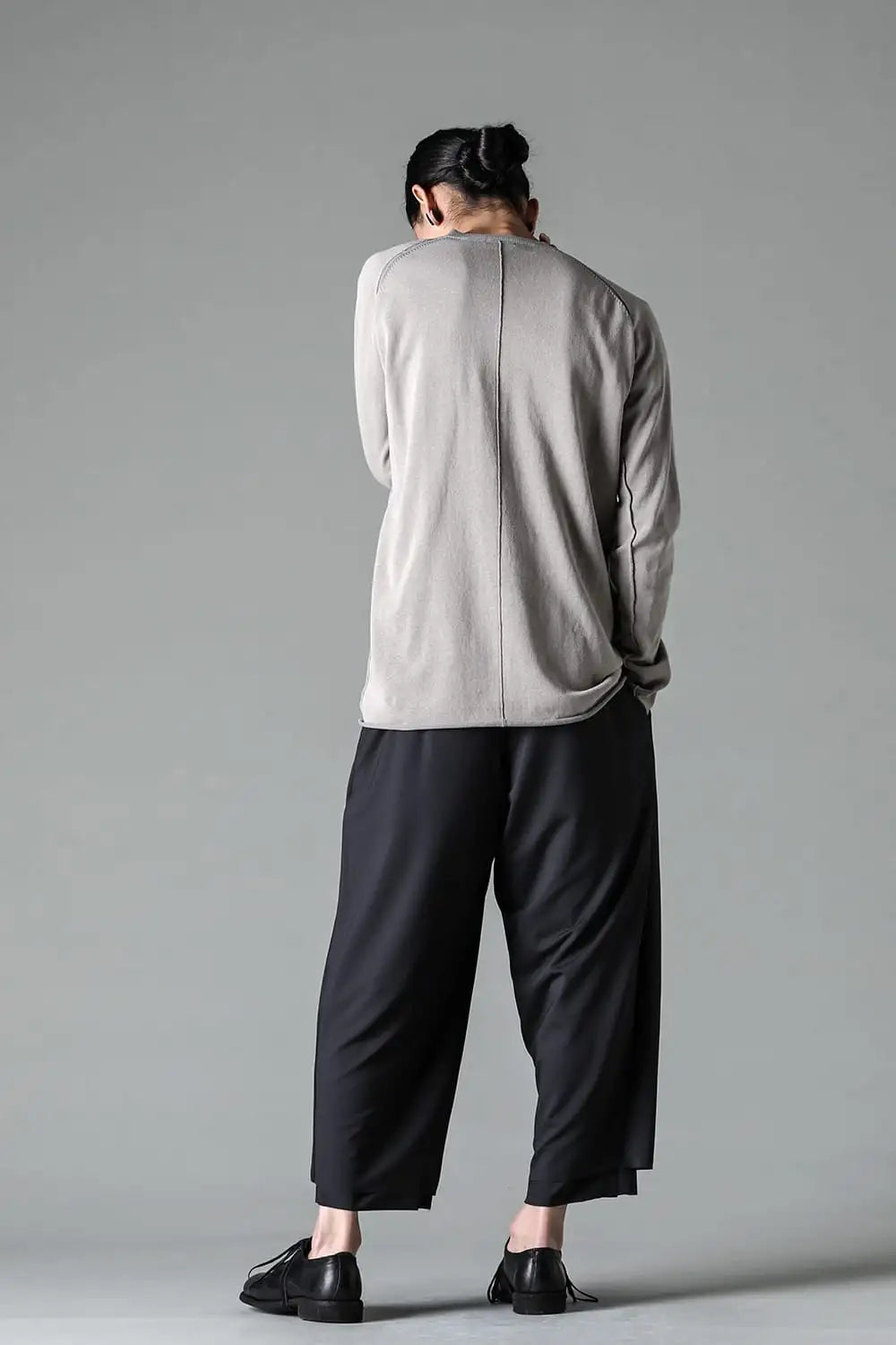 ロングスリーブハイツイストコットン Light Gray