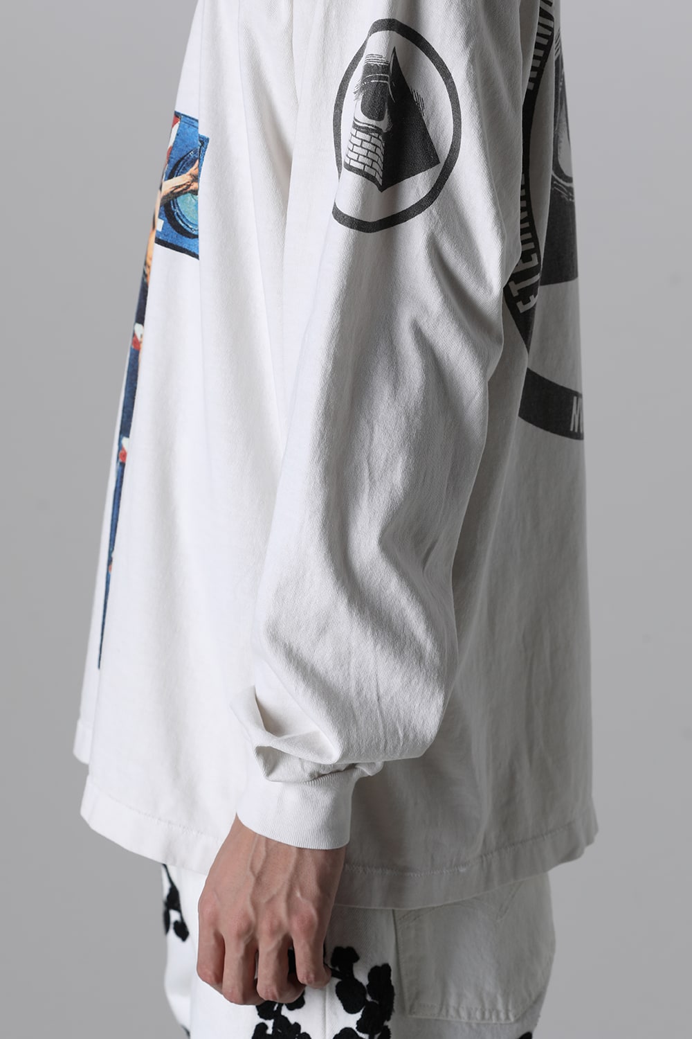 KOSUKE KAWAMURA × ©SAINT M×××××× COMPLICATED Long sleeve T-shirt