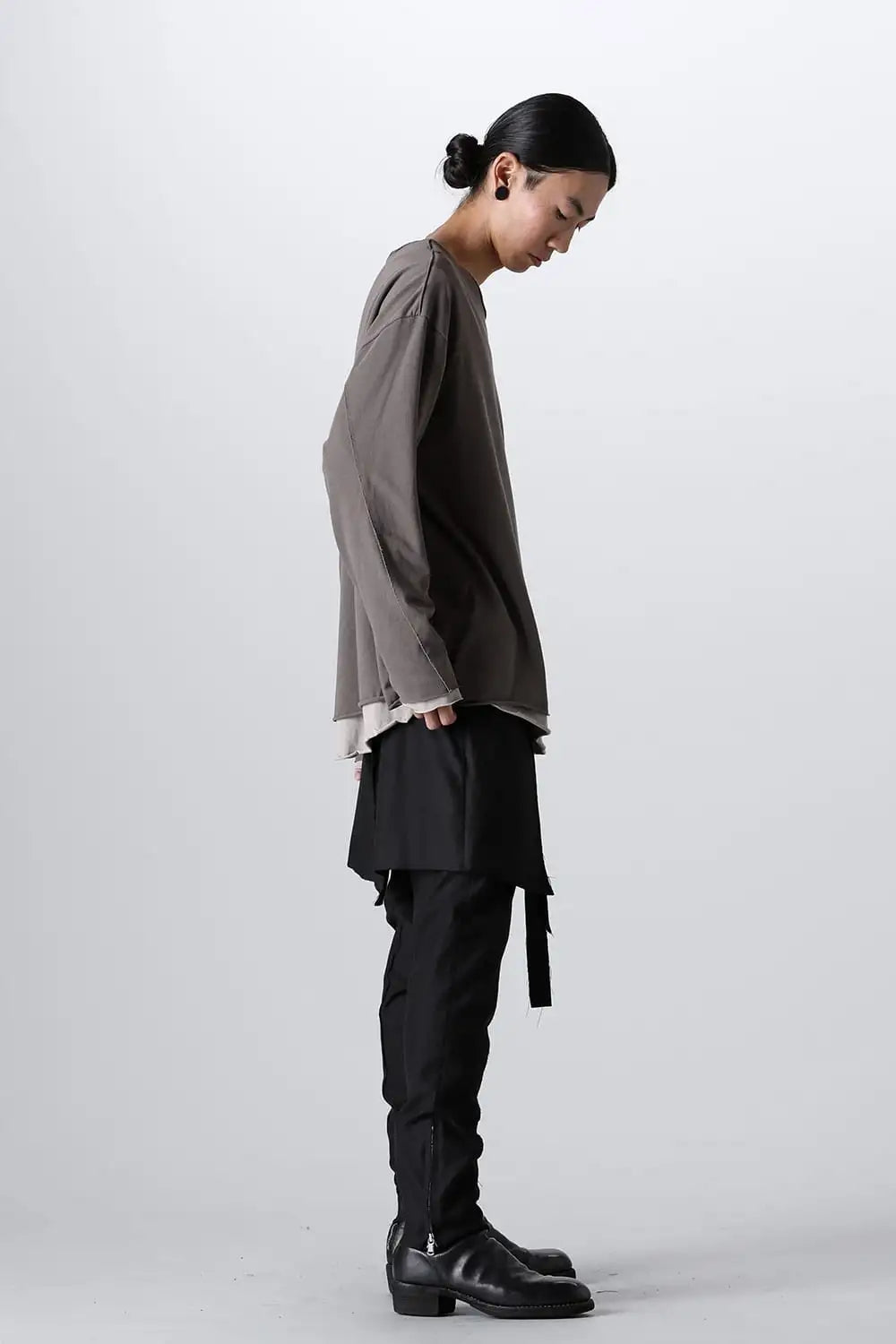 Layered Cutsew Deluxe Over Khaki / Beige