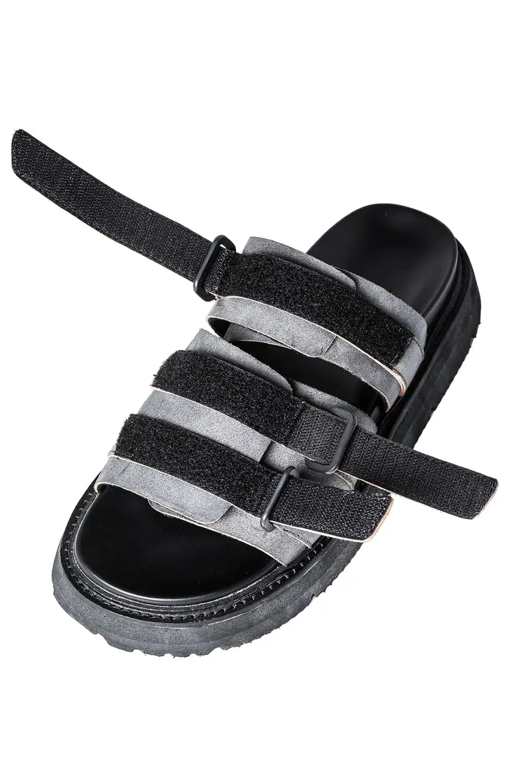 Sandals calf leather Blue Reverse