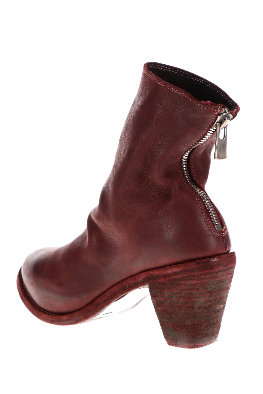 5006 - High Heel Back Zip Boots