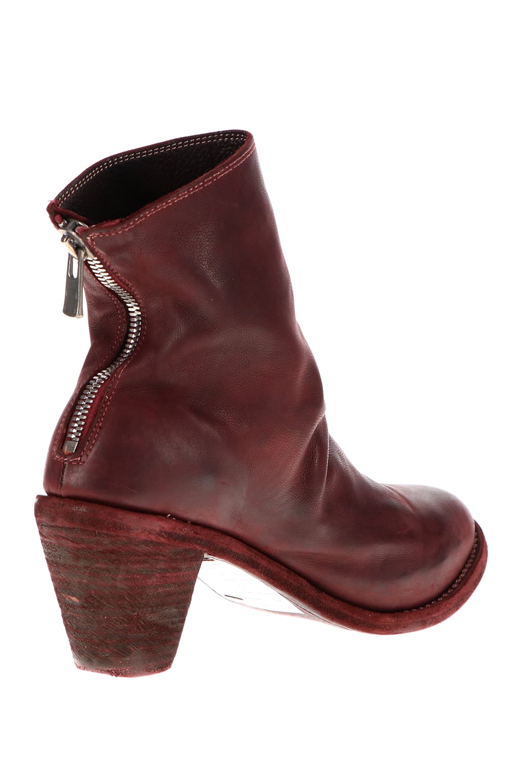 5006 - High Heel Back Zip Boots