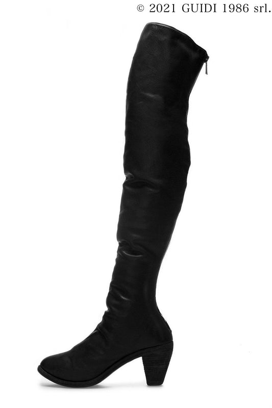 5013 - High Heel Back Zip Over-The-Knee Boots