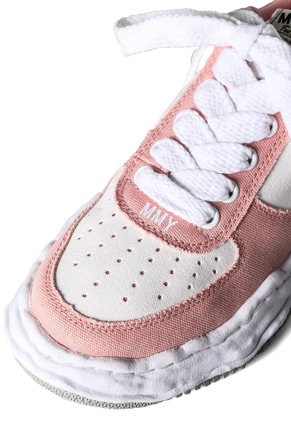 WAYNE Original sole Canvas Low-Cut sneakers Pink/White