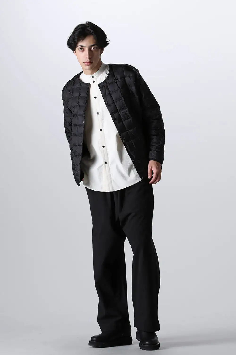 MOUNTAIN HI-SPEC CREW NECK DOWN JACKET＜900FP+＞ Black