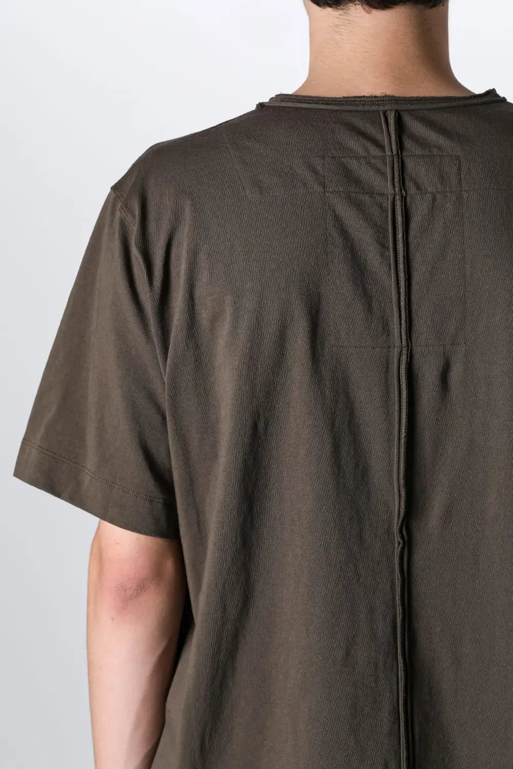 Classic Front Seam T-shirt Coyote Brown