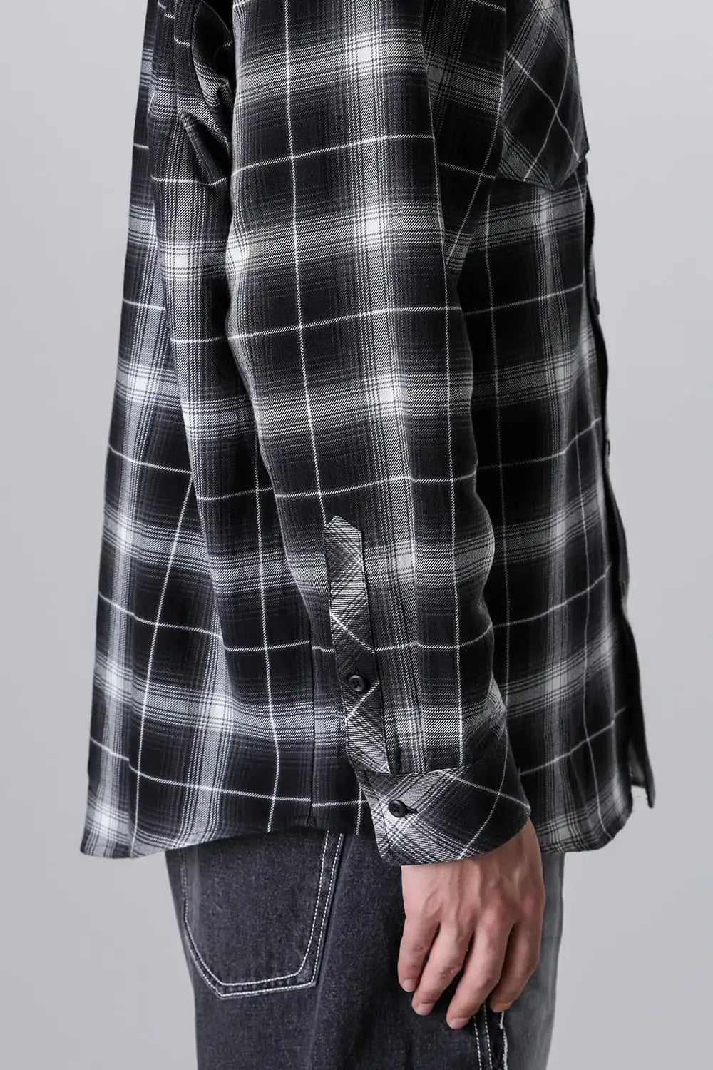 ドッキングシャツ ブラック