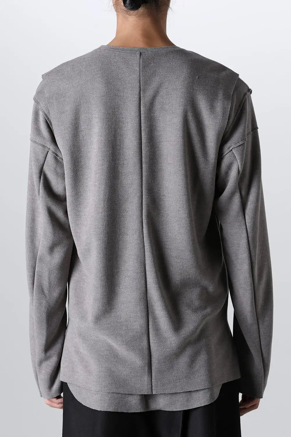 Separated Knit (Vest & 2 Shoulder L/S) L.Gray