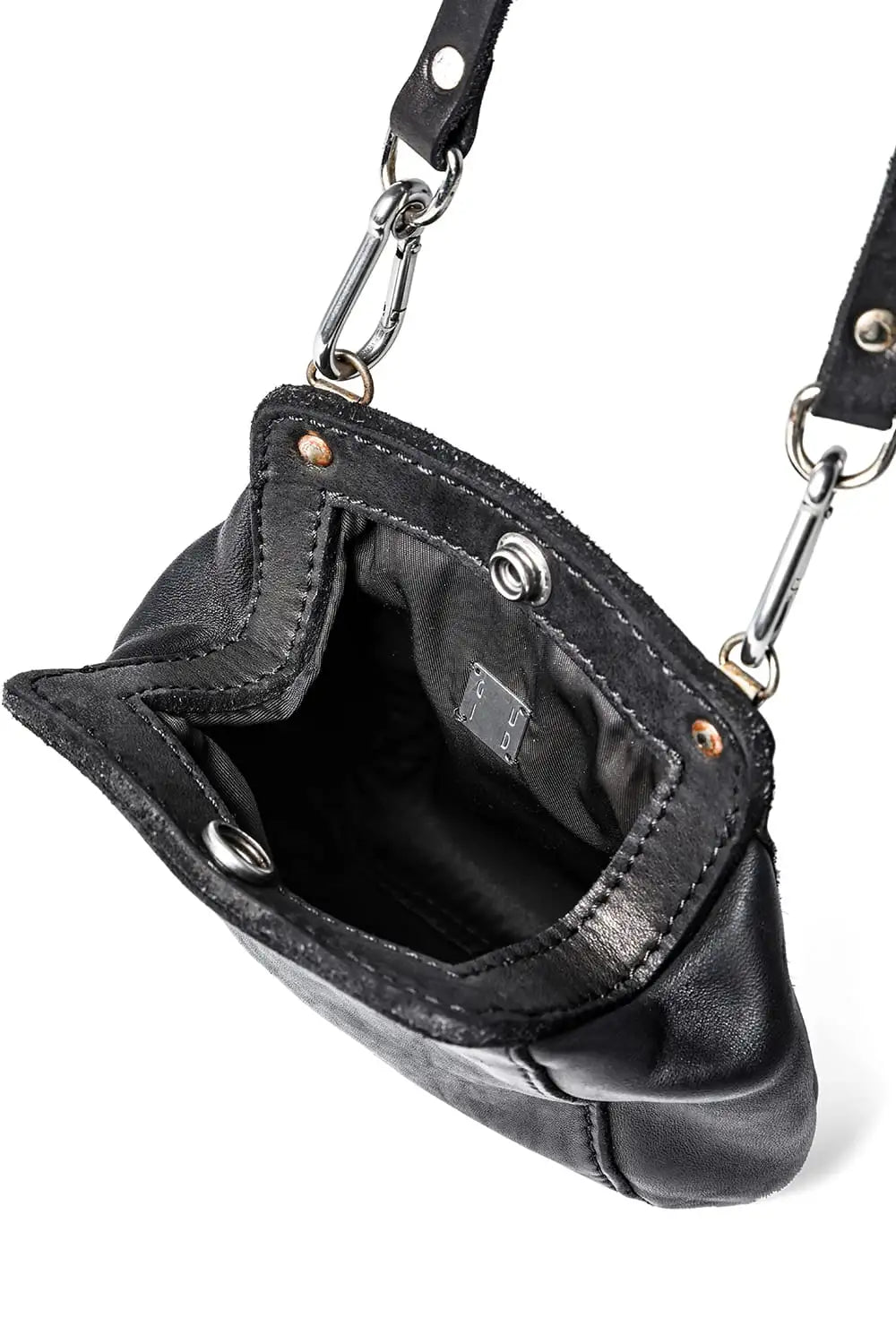 Mini Shoulder Bag Soft Horse Full Grain - RT02 Black