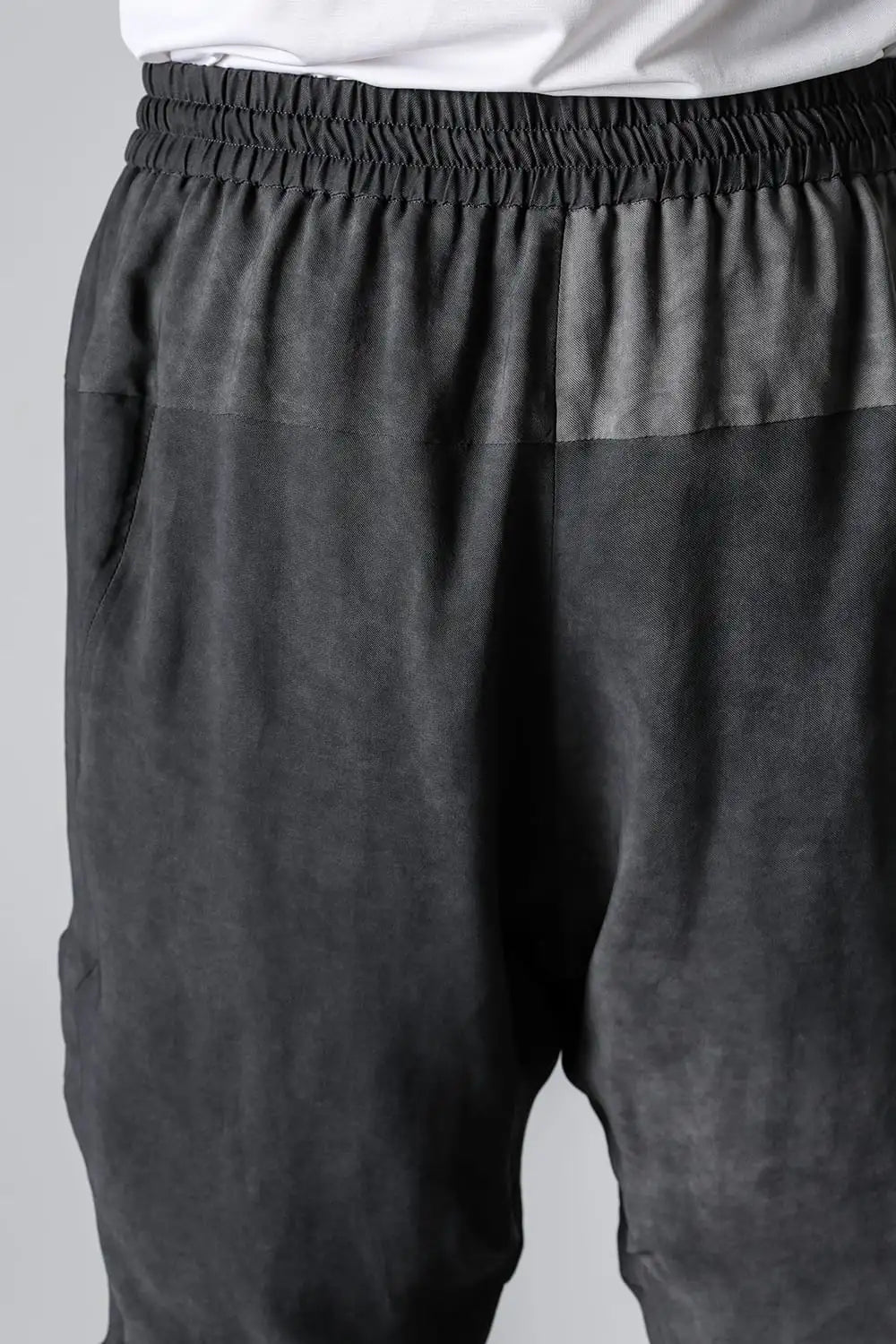 Jogger pants High twist viscose