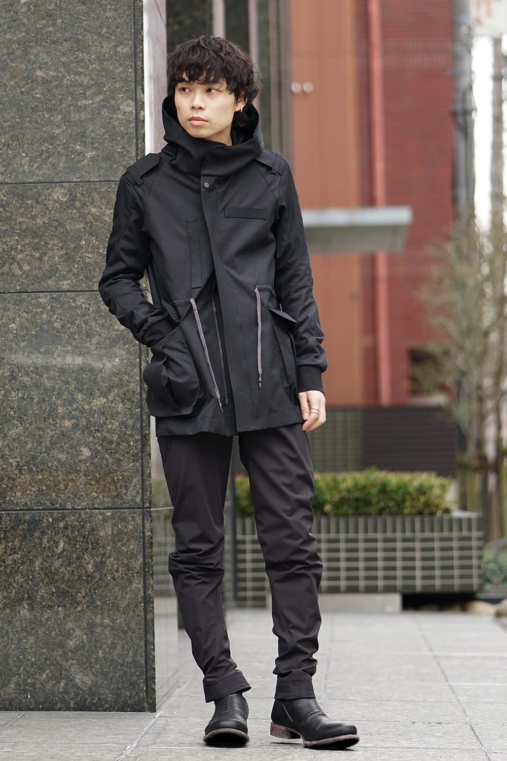 Hooded Jacket High Density Silk