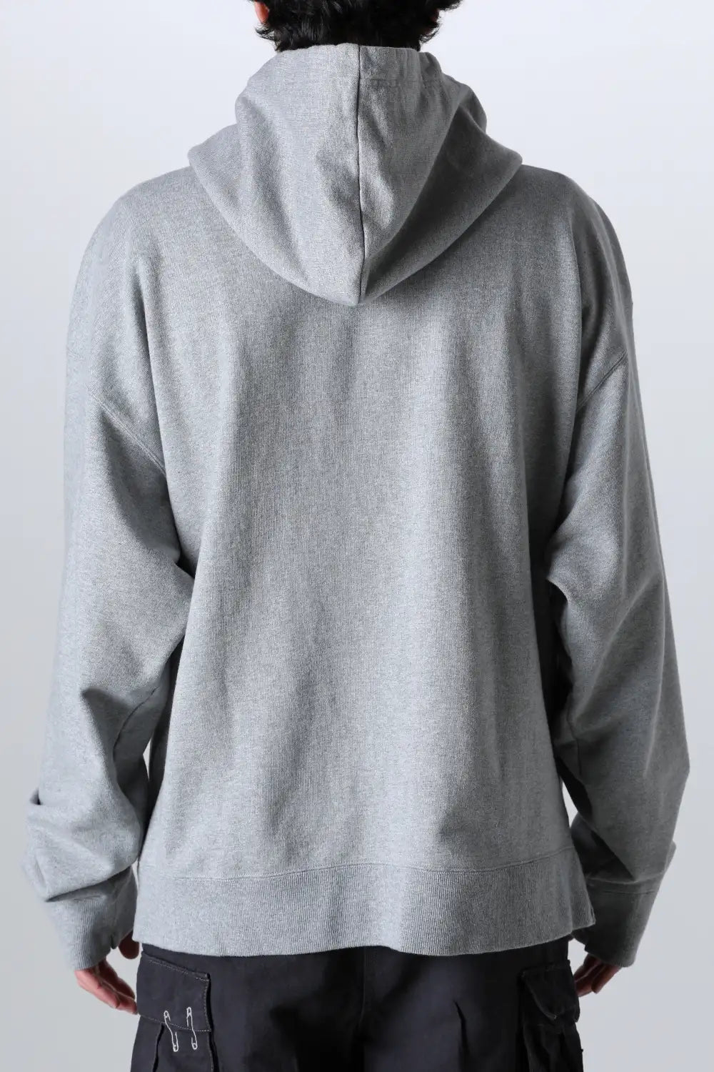 NASA Printed Hoodie Gray
