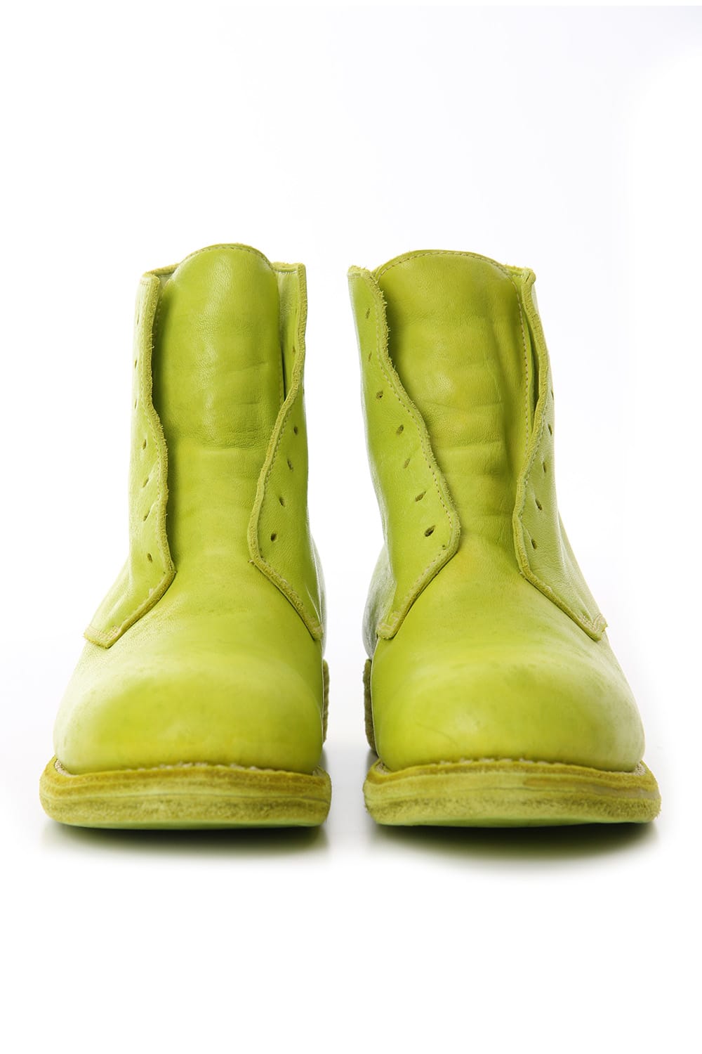 ミリタリー レースアップブーツ - ホース フルグレイン レザー - CO47T
