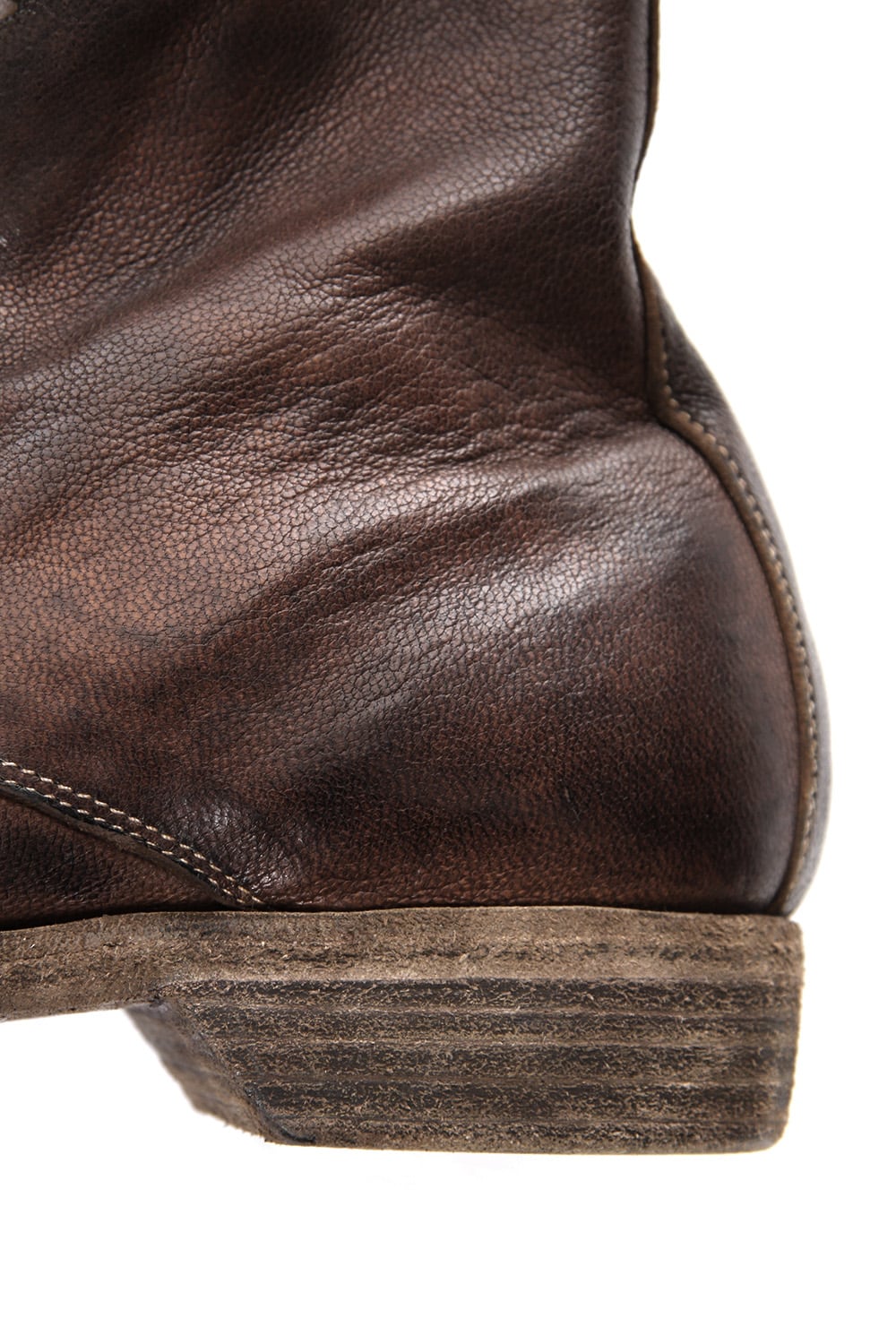 Military Lace Up Boots Double Sole - 5305N - Goat Full Grain Leather