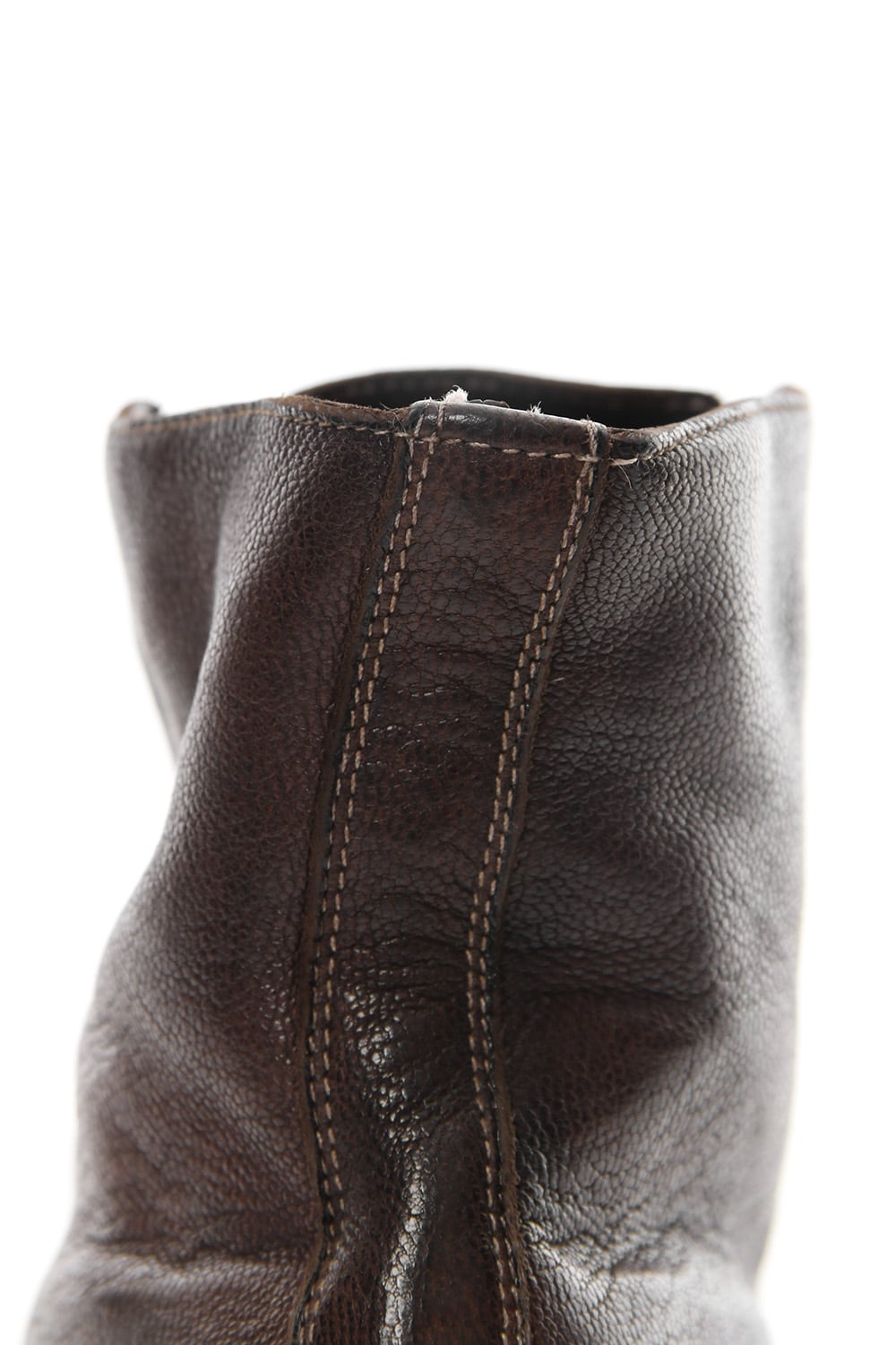 Military Lace Up Boots Double Sole - 5305N - Goat Full Grain Leather