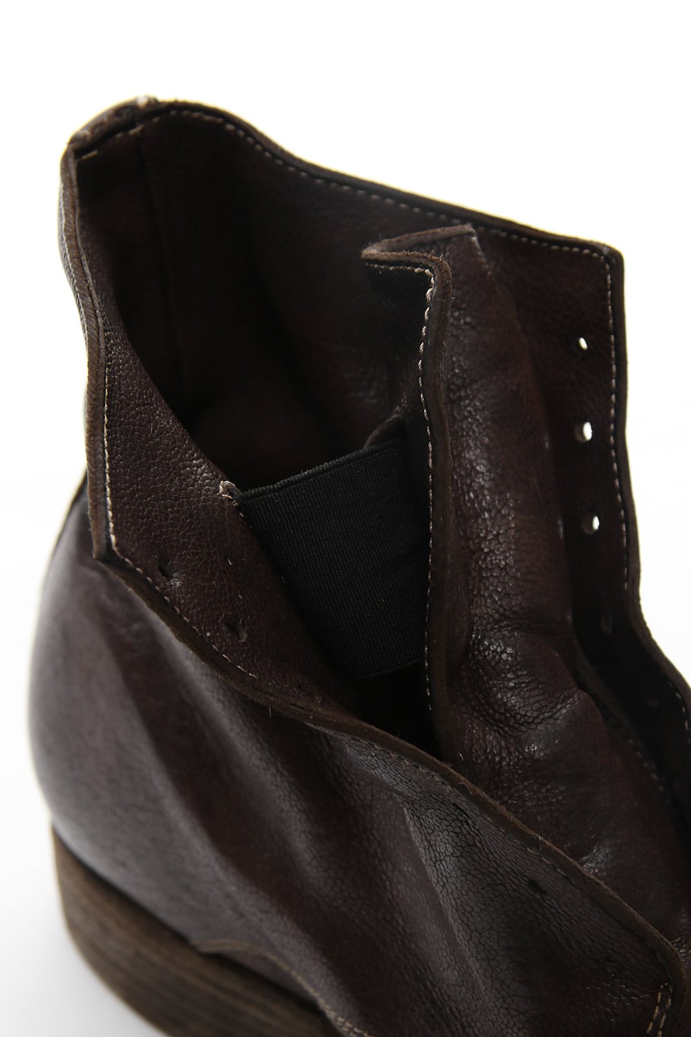 Military Lace Up Boots Double Sole - 5305N - Goat Full Grain Leather