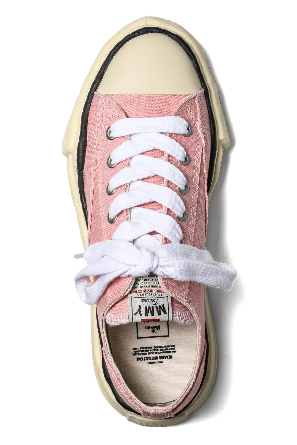 PETERSON original vintage color sole canvas Low-Top sneaker Pink