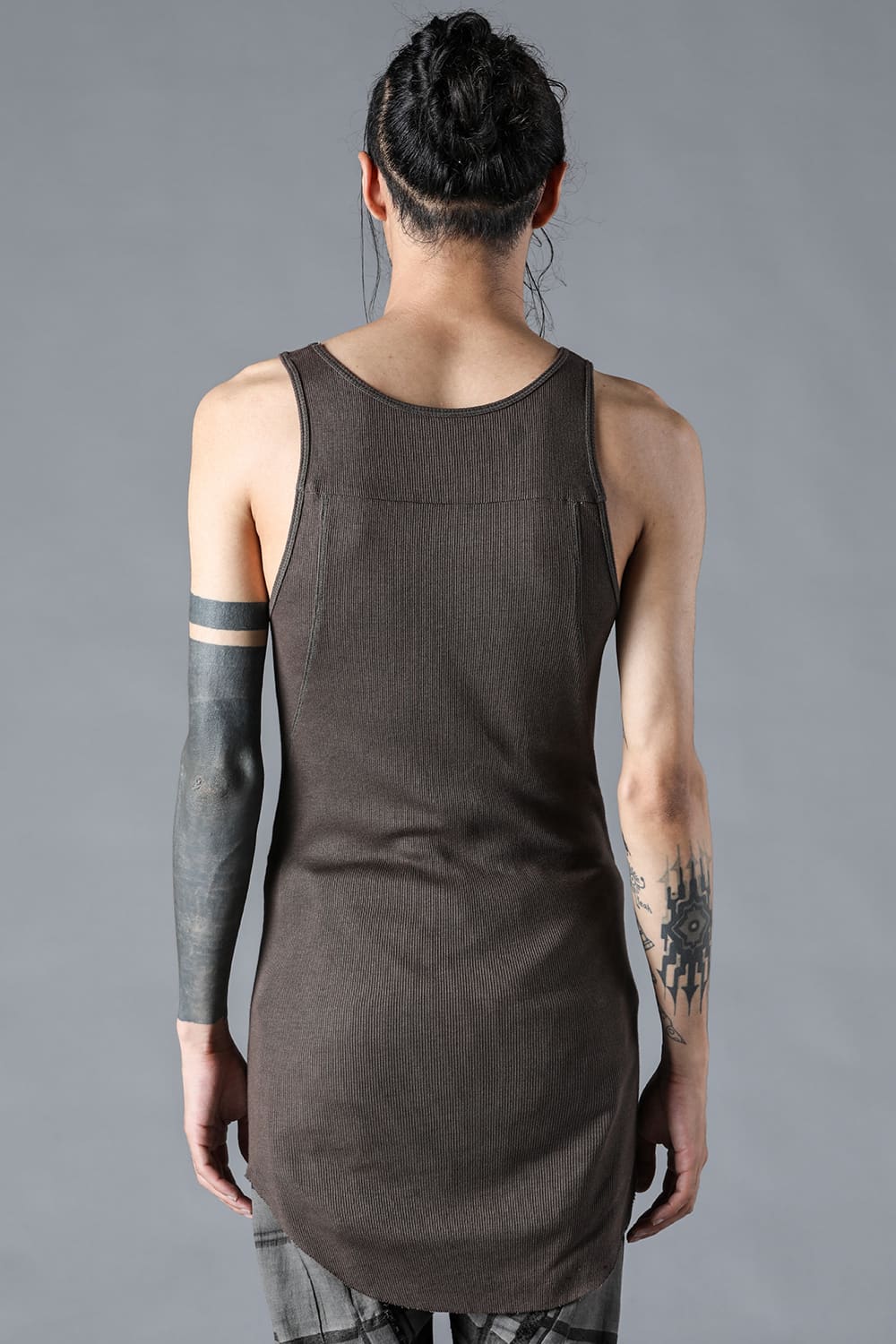 Cotton x Rayon Ribbed Tank Top