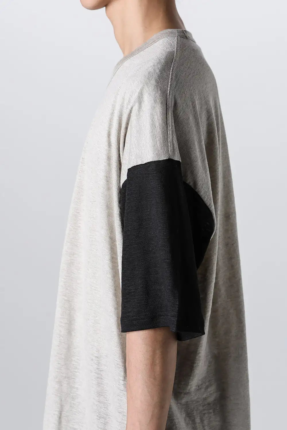 Layered Short Sleeve Reversible T-shirt