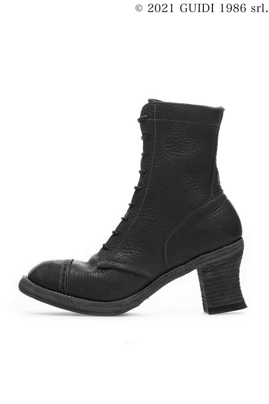 5408 - High Heel Laced Up Top-Ankle Boots