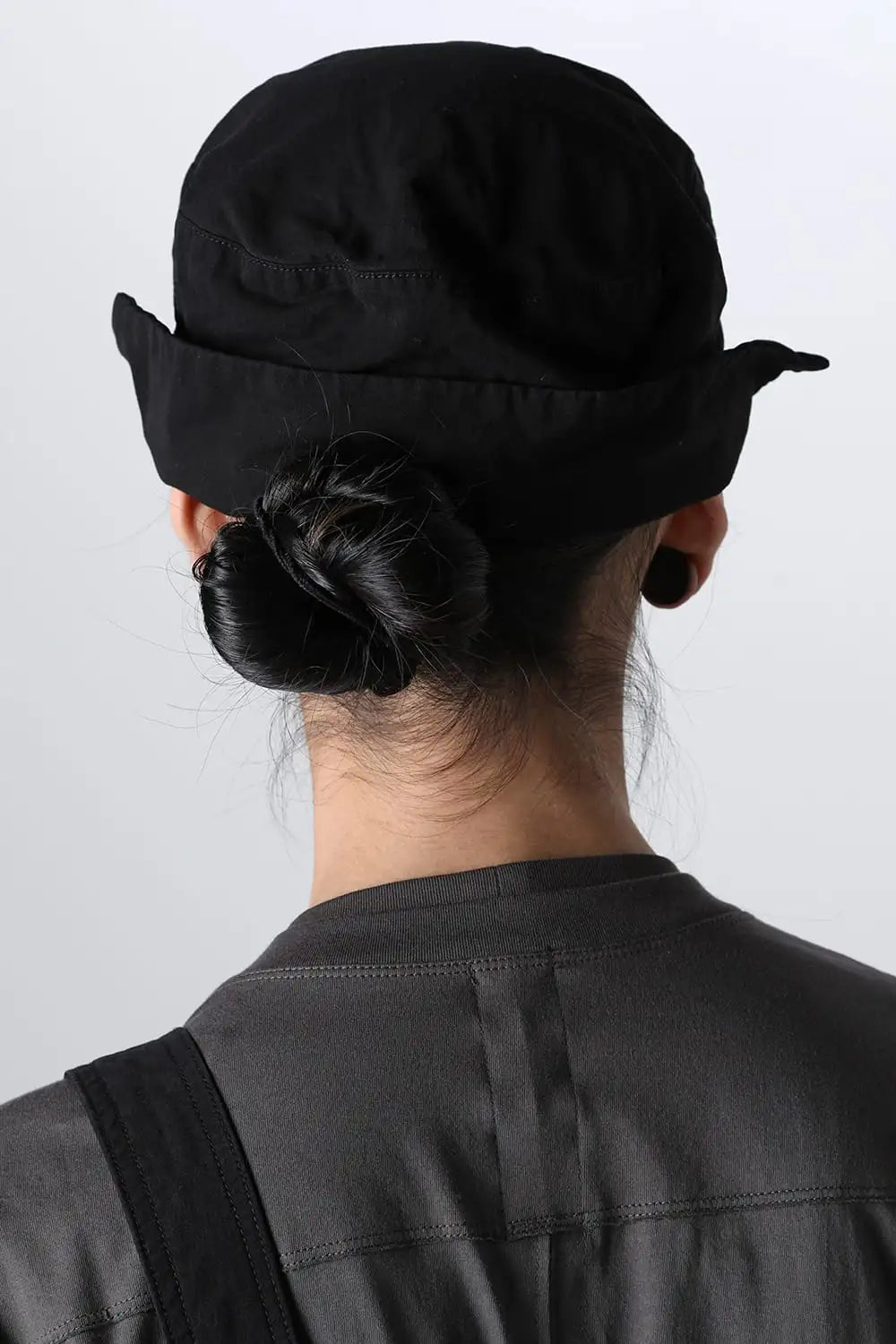 Dry Cotton Overdye Cap  Black