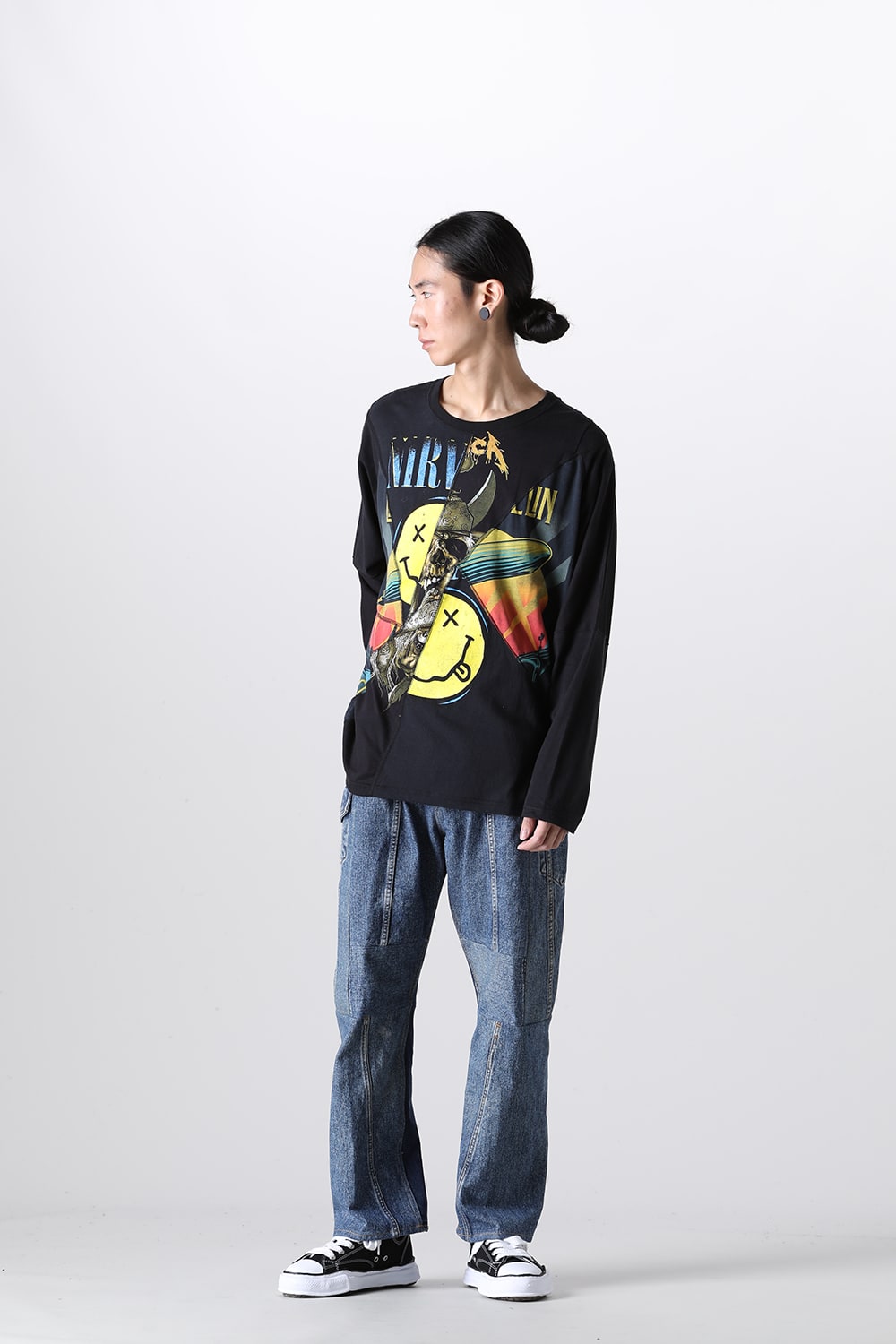 Denim Cargo Pants - L3