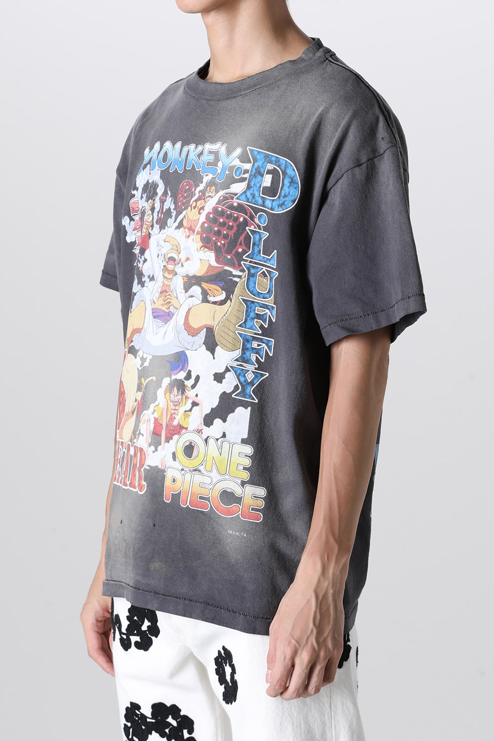 ONE PIECE × ©SAINT M×××××× Short sleeve T-shirt