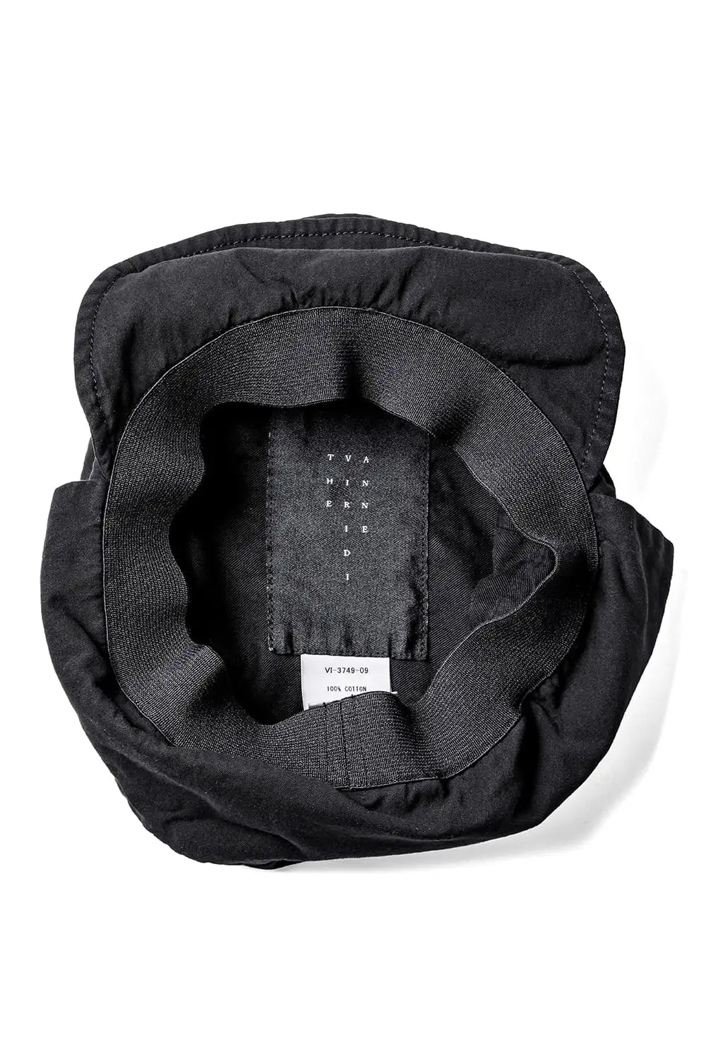 Dry Cotton Overdye Cap  Black