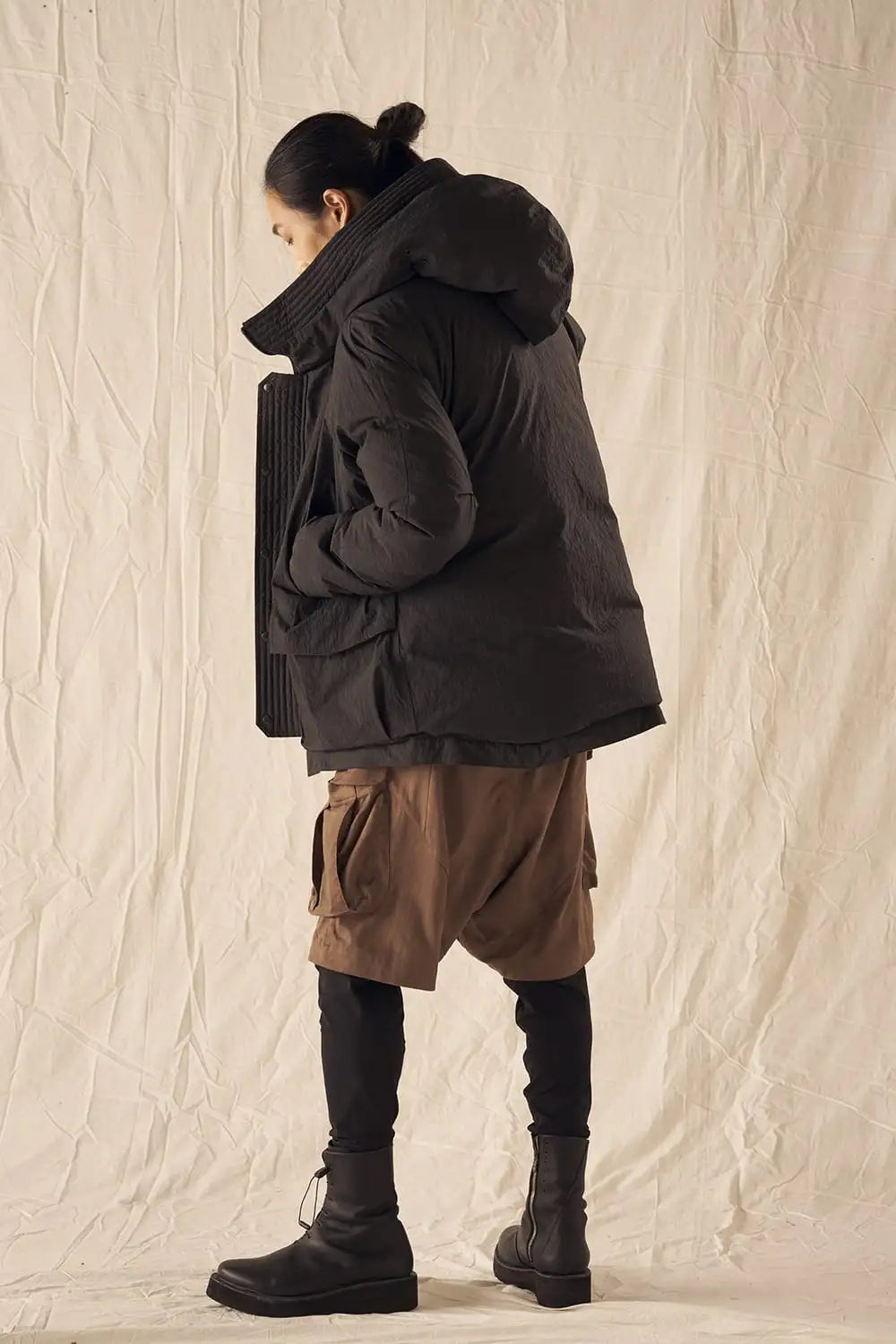 ダウンジャケット シンク コットン / ナイロン