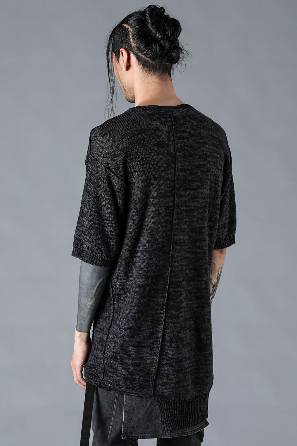 リネンニットTシャツ