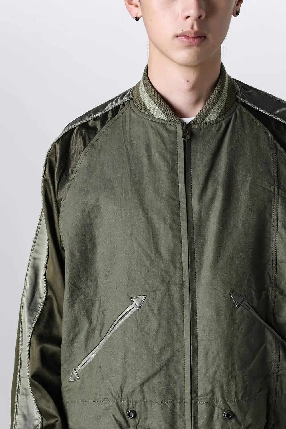 Nothing Reversible Souvenir Jacket Khaki/Black