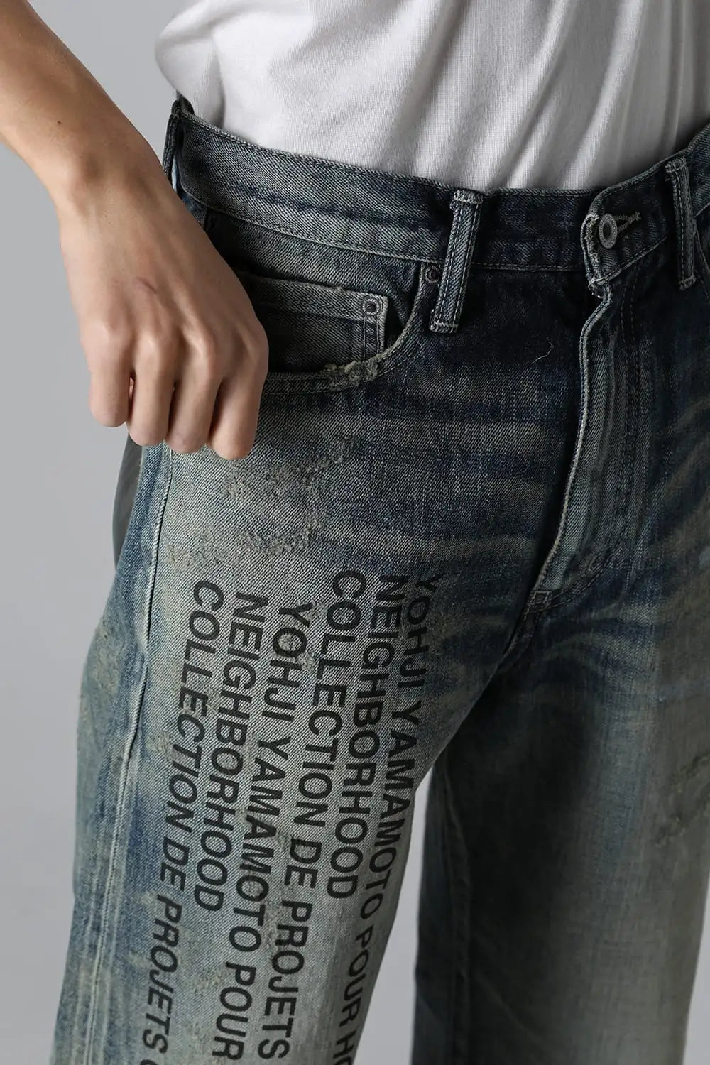 NEIGHBORHOOD x Yohji Yamamoto Denim Pants Indigo