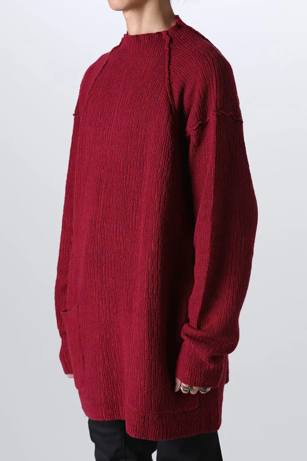 Cotton/Cashmere Sweater Crimson