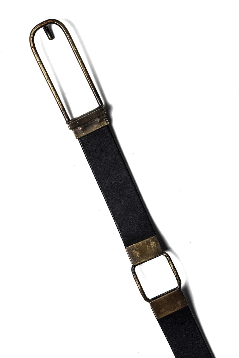 Belt GUIDI Cow leather 25mm Black