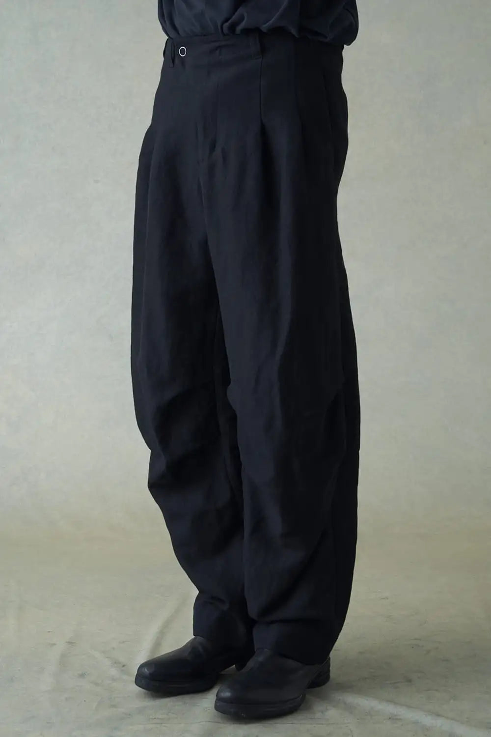 Baggy pants wool / linen