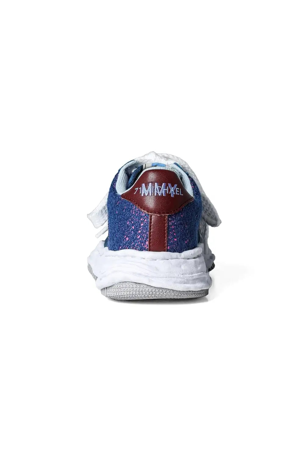 71 MICHAEL×MIHARA YASUHIRO Sneaker  EMBROIDERY WAYNE With BROOCH Blue