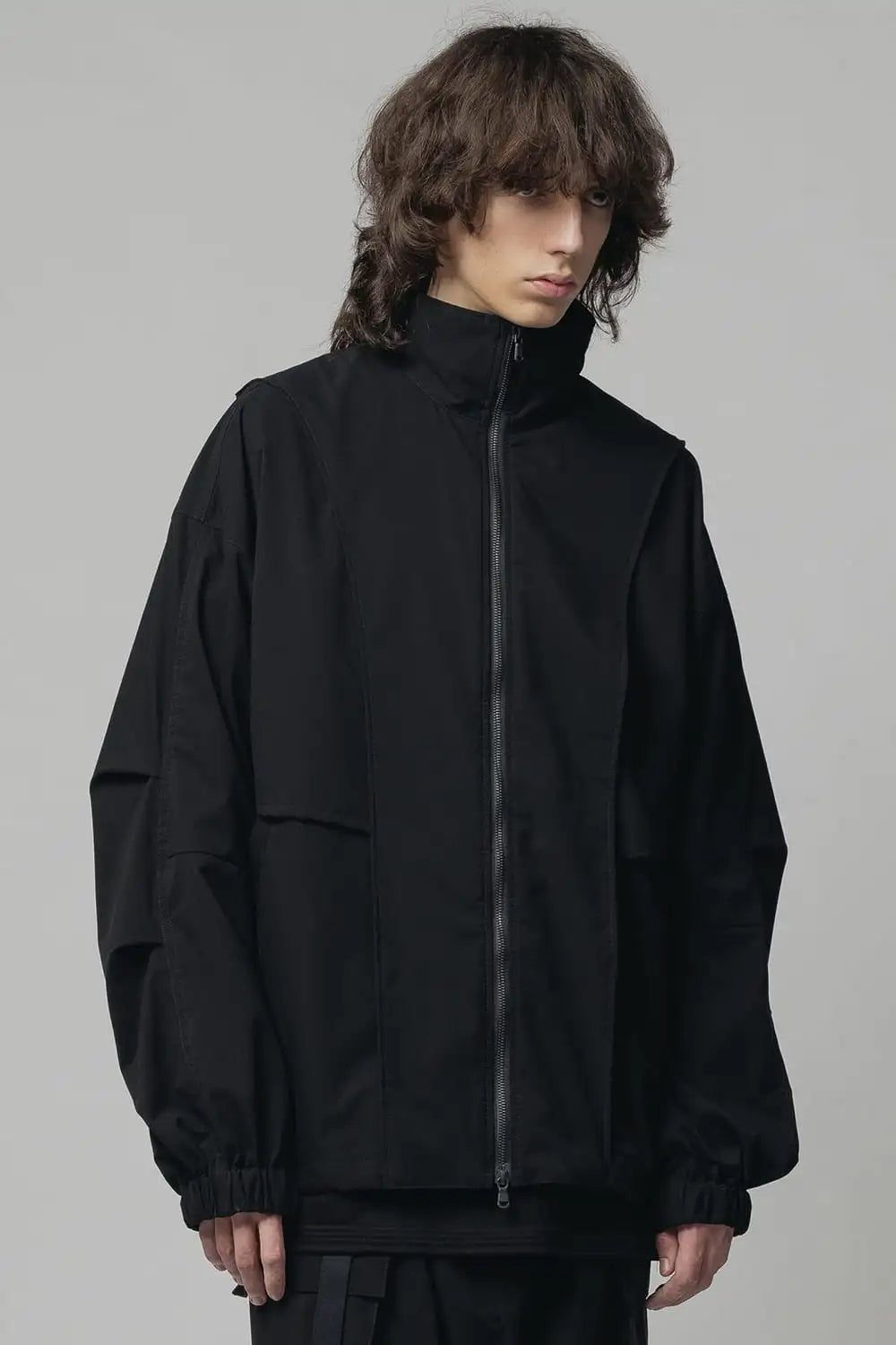 Water-Repellent Hooded Jacket