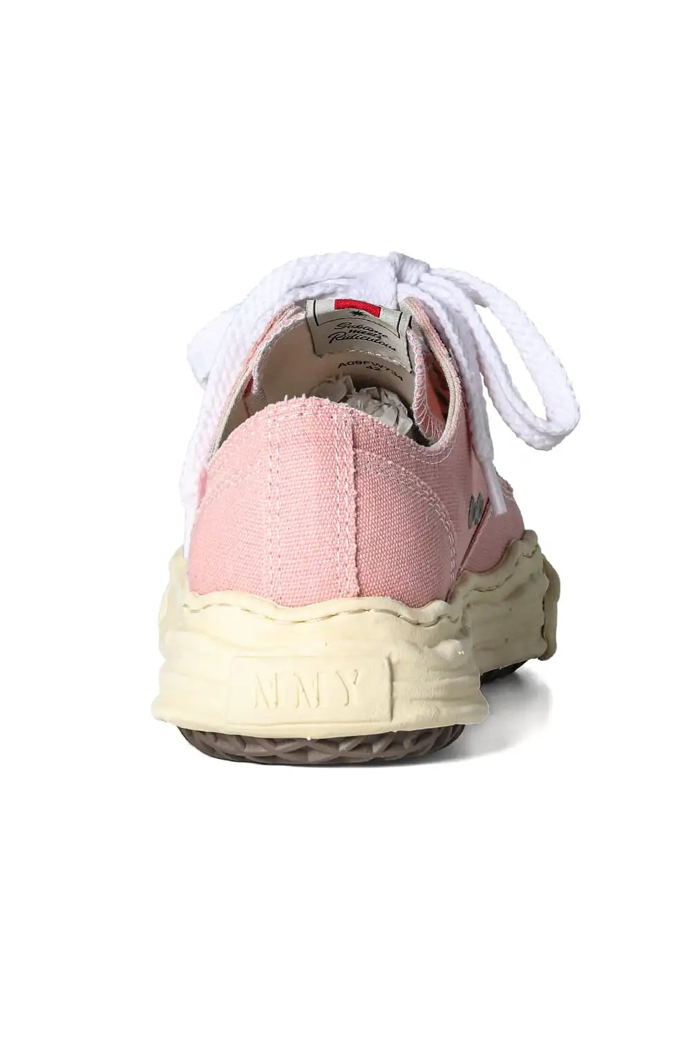 HANK Low Cut canvas Vintage like Sole Pink