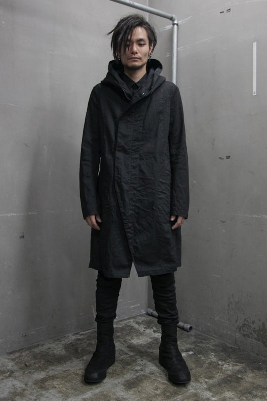 17PFW Long Hooded Jacket